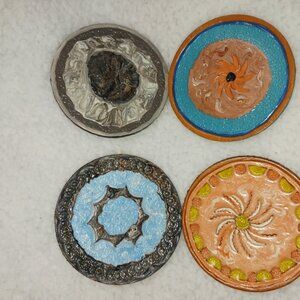 Leather Coasters - Wild Collection
